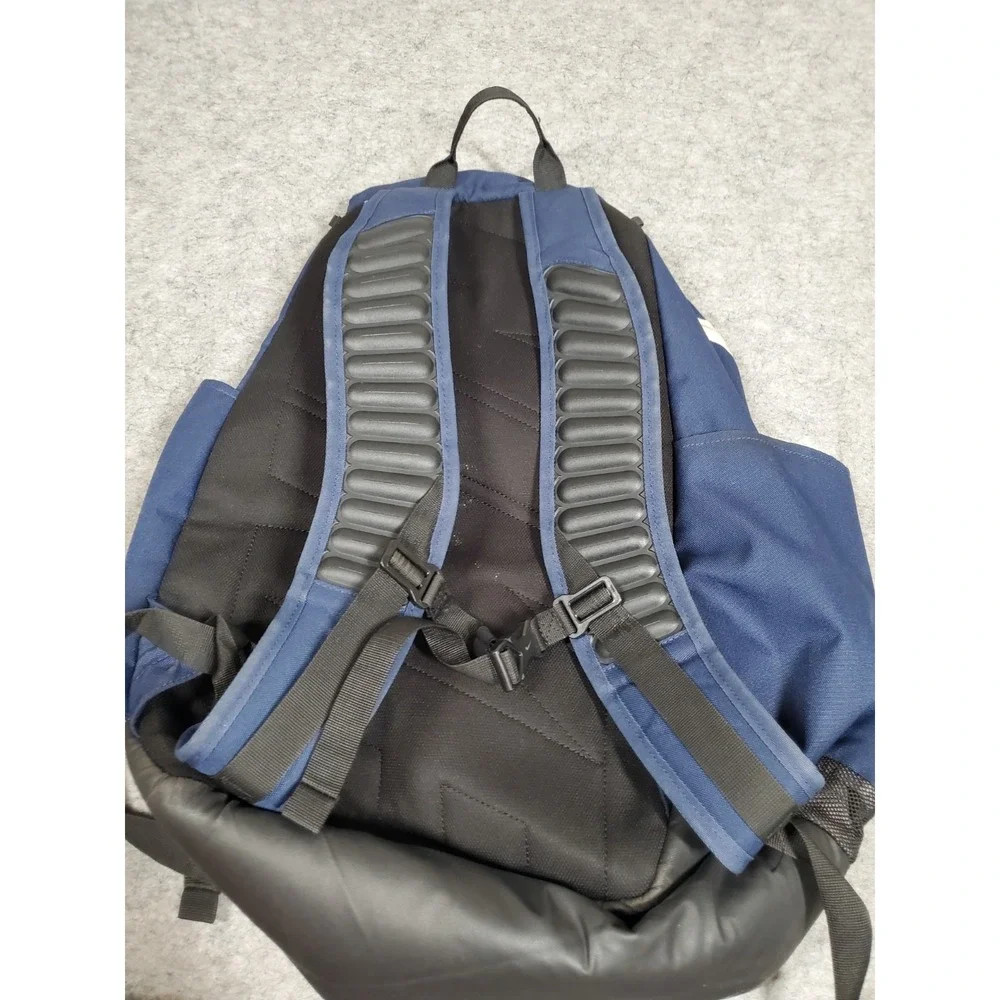 Nike Elite Quad Zip Hoops Black Backpack School Basketball Travel Gym Bag